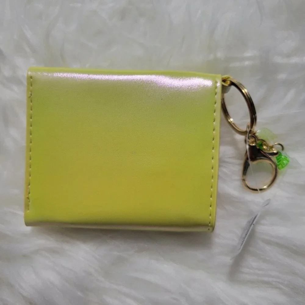 Claire's Lemon Trifold Wallet